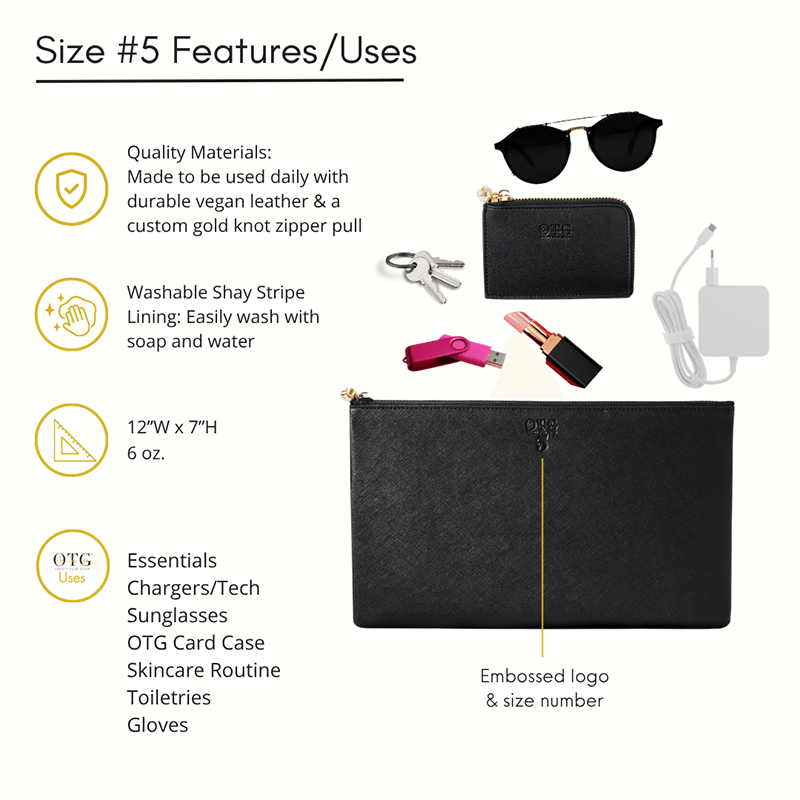 #5 Devon Tee Flower Pouch