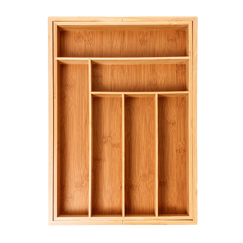 Expanding 8-Slot Flatware Organizer