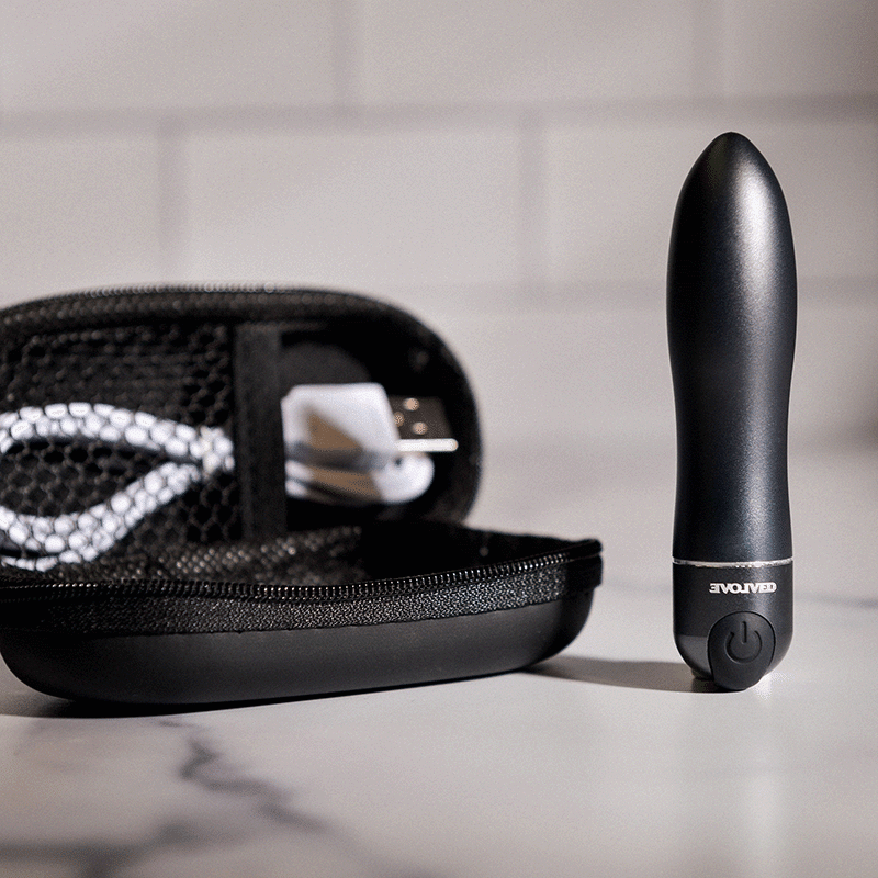 Illuminating Grey Travel Personal Massager