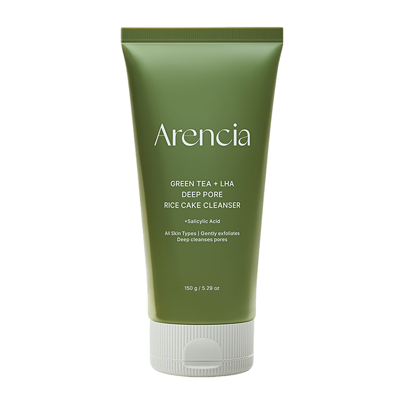 Green Tea + LHA Deep Pore Rice Cake Cleanser