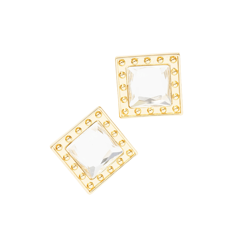 Apres Earrings in Clear