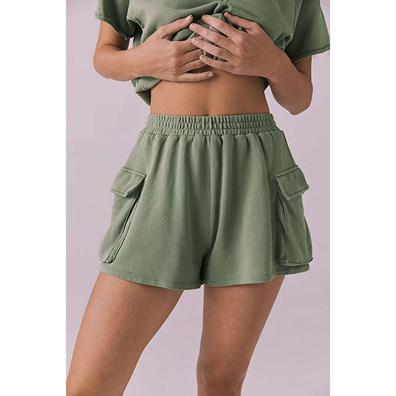 French Cotton Terry Rileyy Shorts