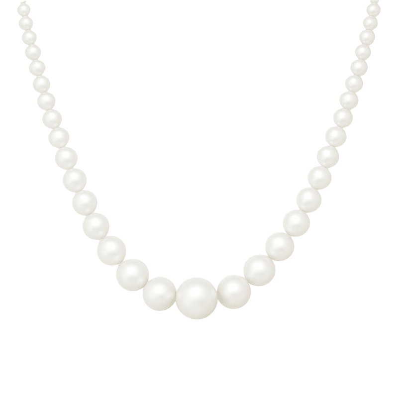 Graduted Pearl Neckalce