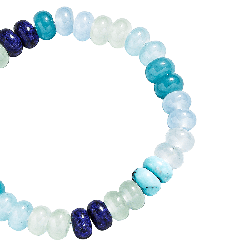Semi Precious Stretch Bracelet