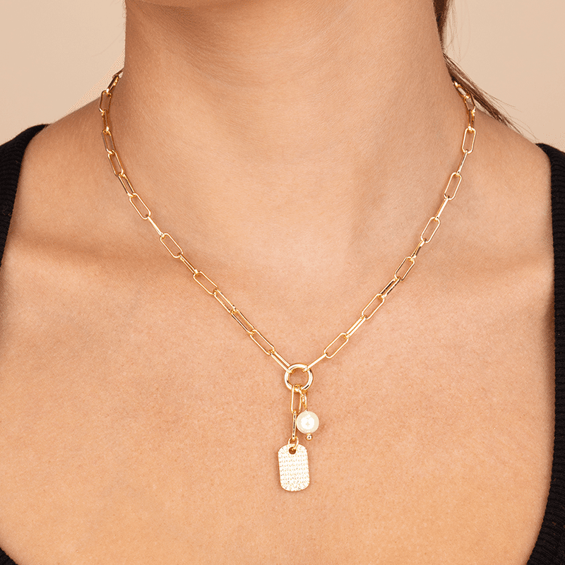 Cleo Pearl Necklace