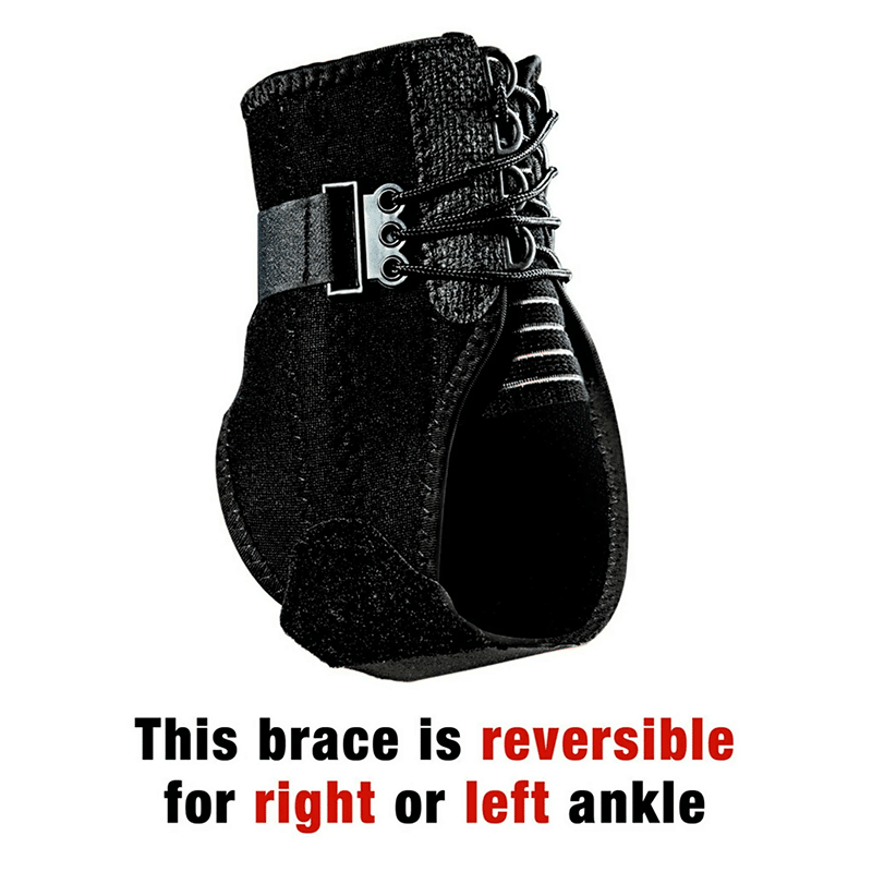 Ankle Support with Side Stabilizers (Adjustable)