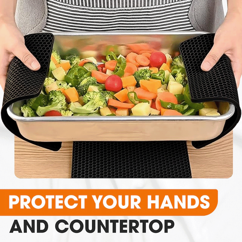 Heat Resistant Silicone Pot Holder (4 Pack)