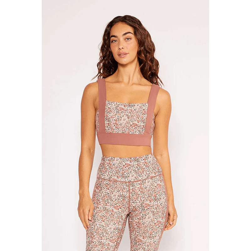 Juliet Contrast Strap Bra Top