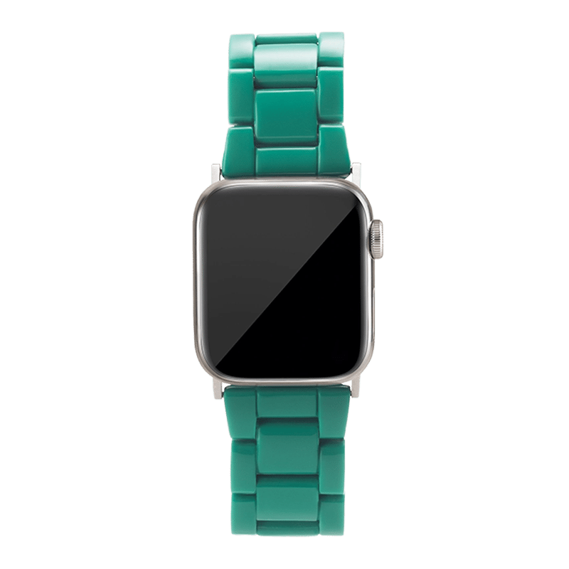 Picture of Apple Watch Band in Teal OUTLET in Rose Gold Hardware