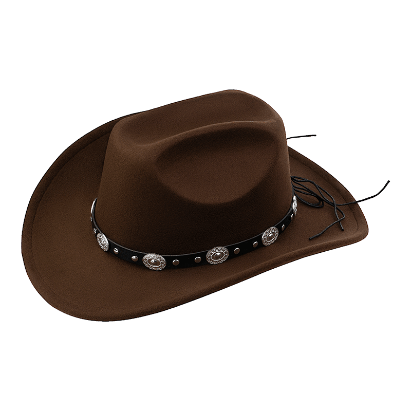 Cowboy Hat With Western Band