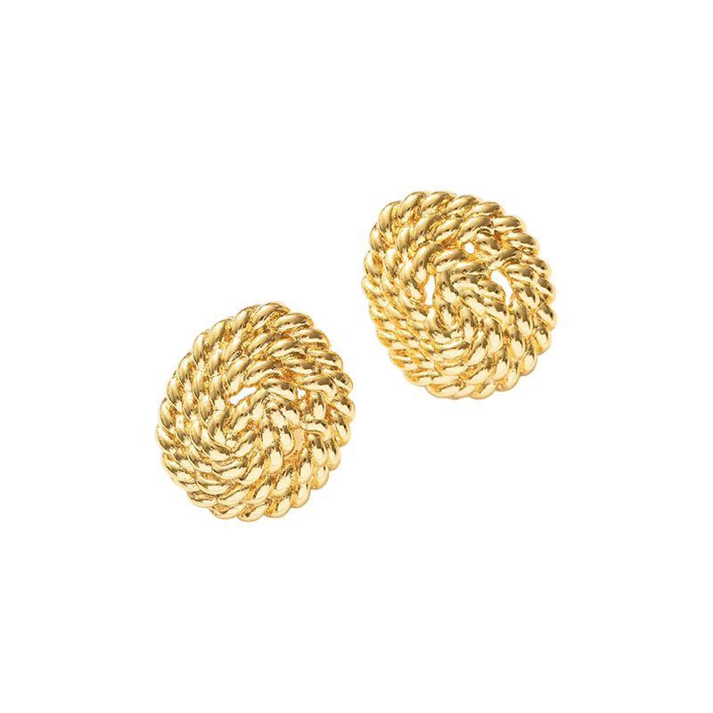 Braided Knot Earrings