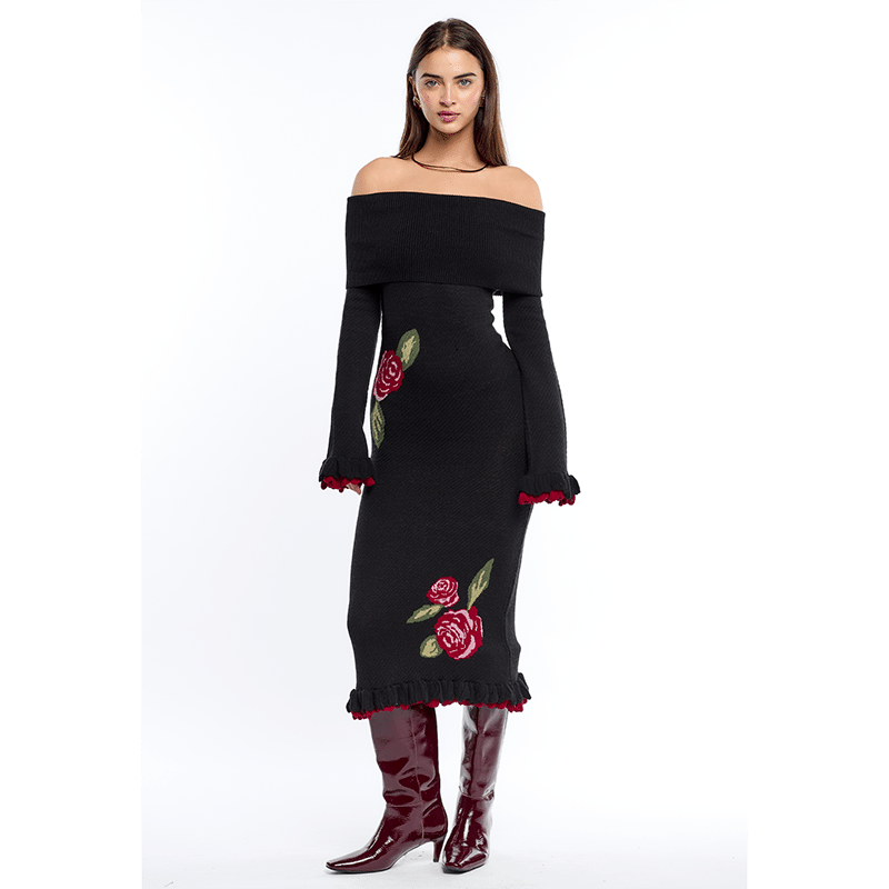 Mariella Onyx Dress