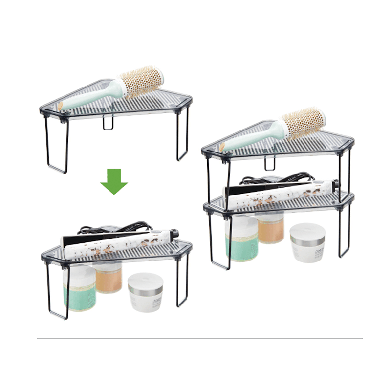 Stackable Bathroom Corner Shelf (4 Pack)