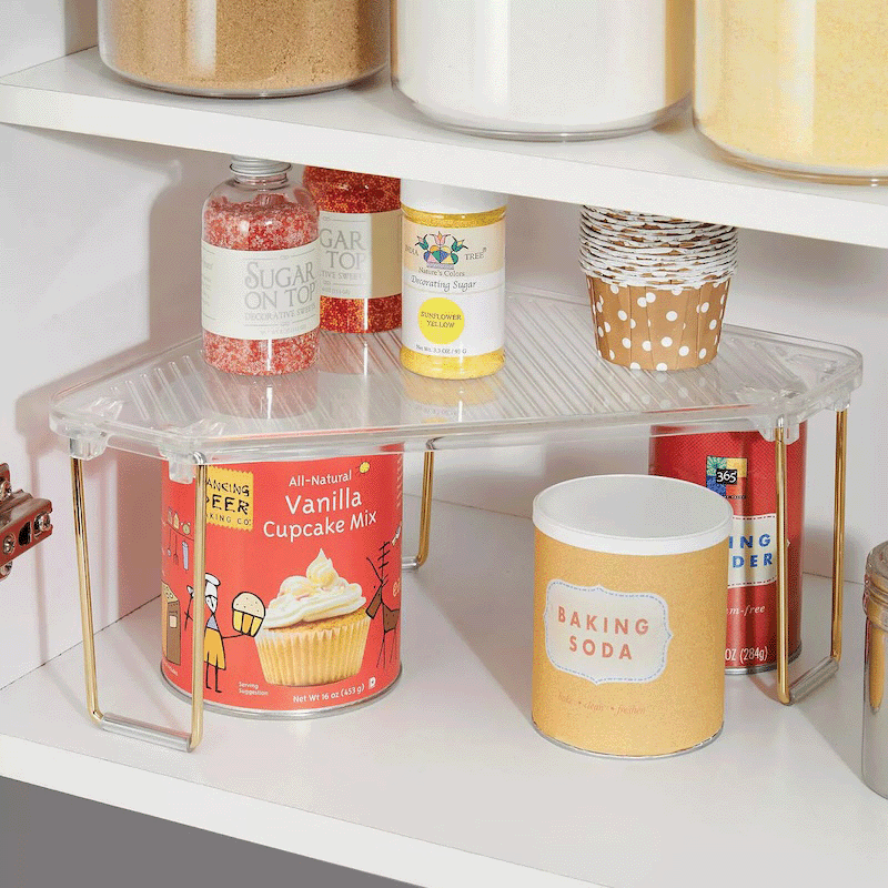 Cabinet Corner Shelf (4 Pack)