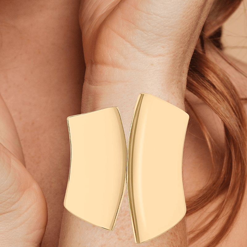 Front Arch Opening XL Bangle Bracelet
