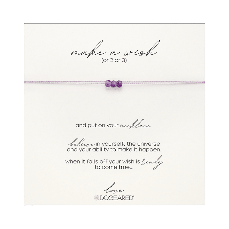 Make a Wish on Silk Cord