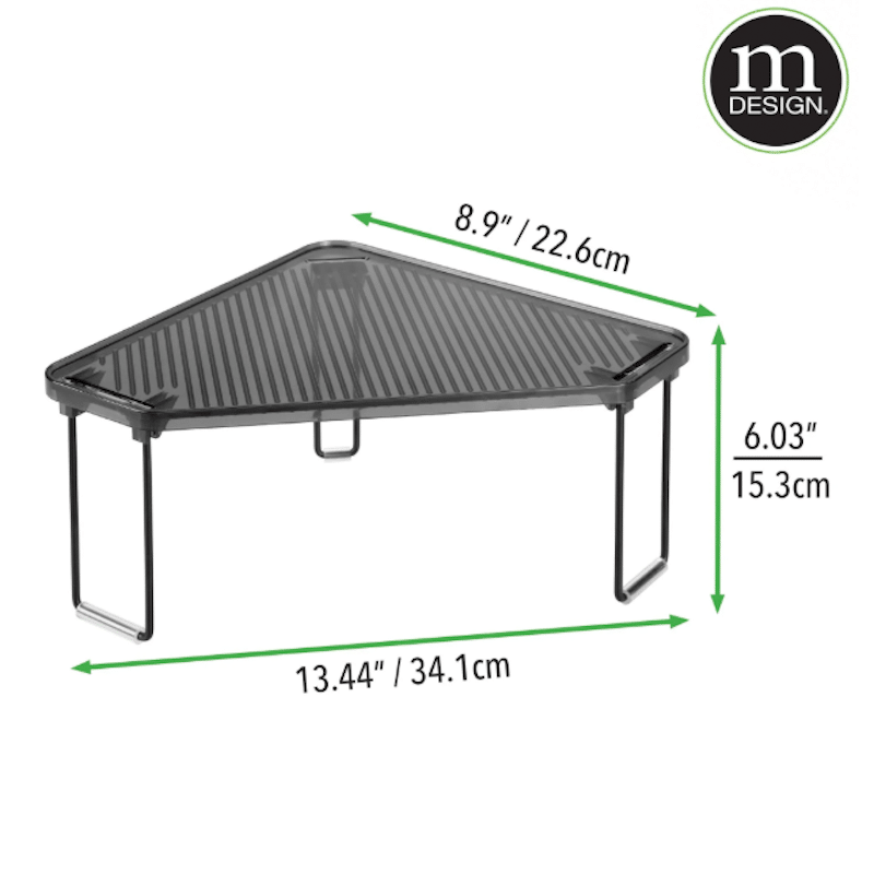 Stackable Bathroom Corner Shelf (4 Pack)