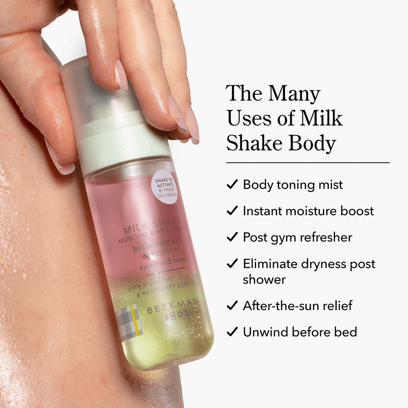Wicked x Beekman 1802 Mini Milk Shake Moisture Mist for Body