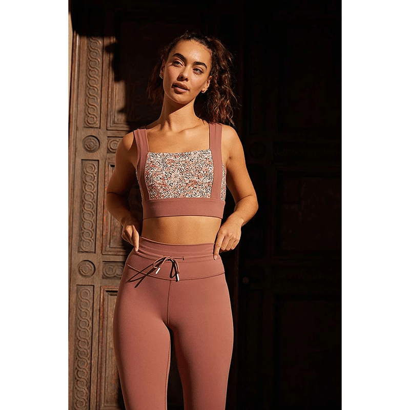 Juliet Contrast Strap Bra Top