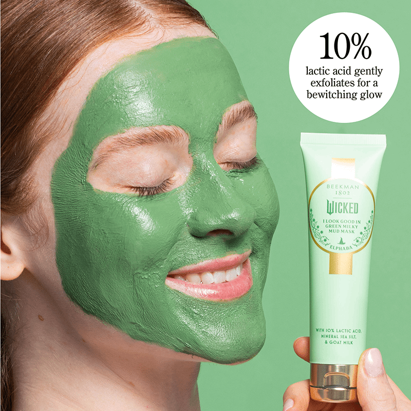 Wicked x Beekman 1802 Elphaba Lactic Acid Mud Mask