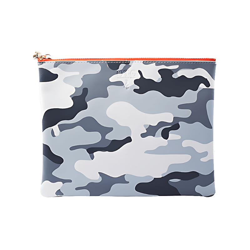 #4 Abby Camo Gray Pouch