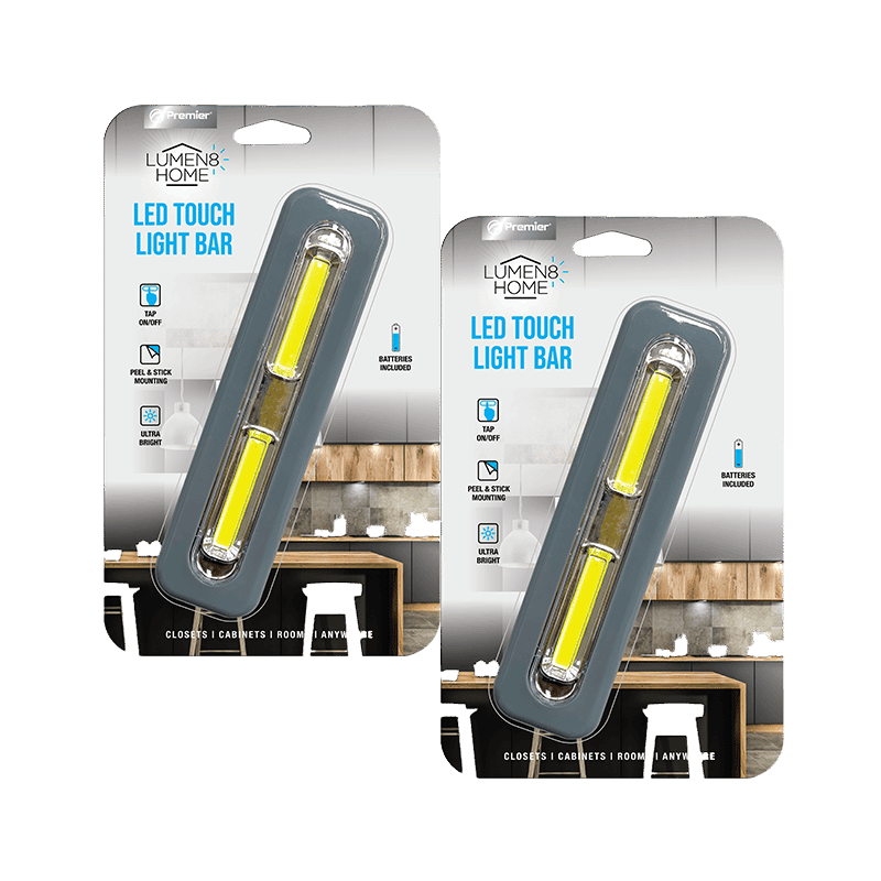 Wireless LED Touch Lightbar (2 Pack)