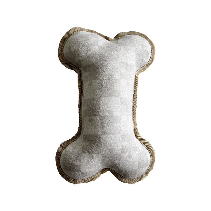 Pawzzle Bone Plush Dog Toy 