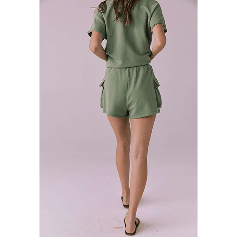 French Cotton Terry Rileyy Shorts