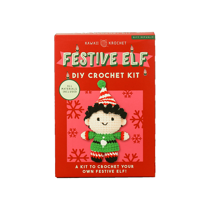 Festive Elf Crochet DIY Kit