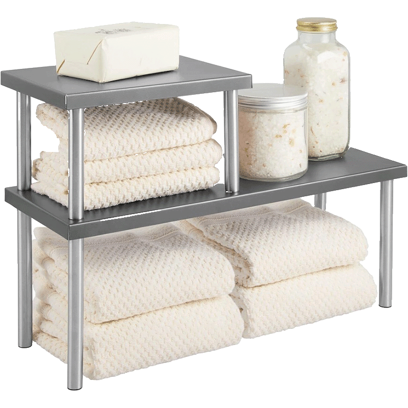 2 Tier Cabinet Organizer Shelf