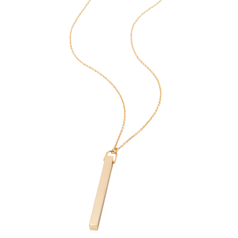 Vertical Bar Necklace