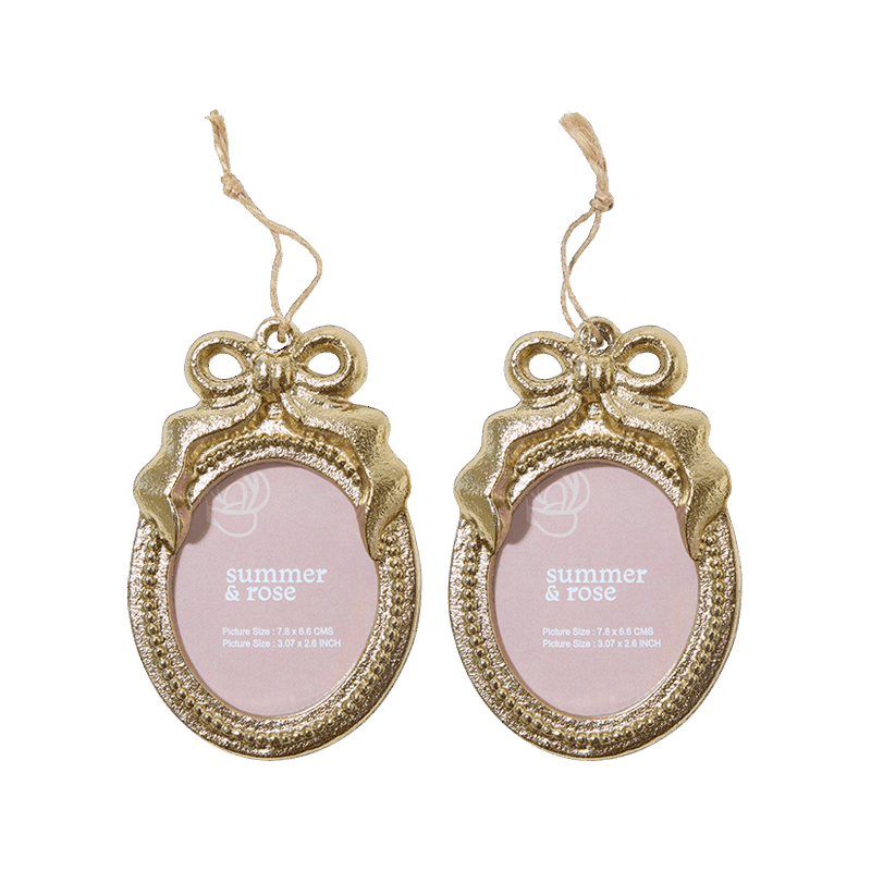 Picture of Ornament Picture Frame - Small Oval Shape (set of 2)
