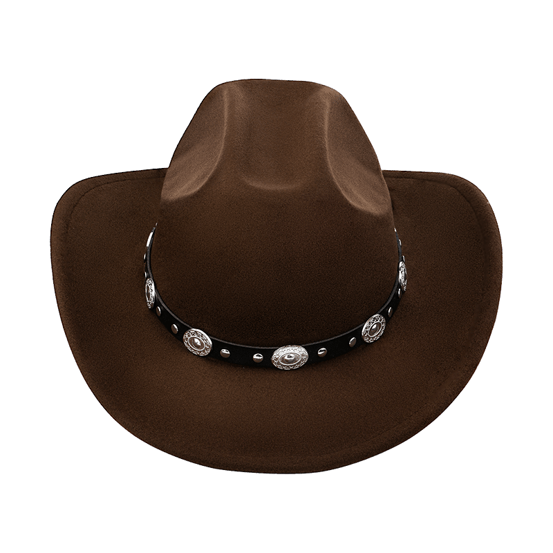 Cowboy Hat With Western Band