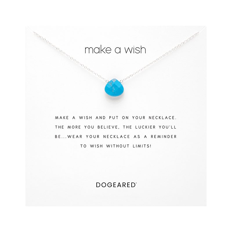 Single Gem Chain Necklace Sterling