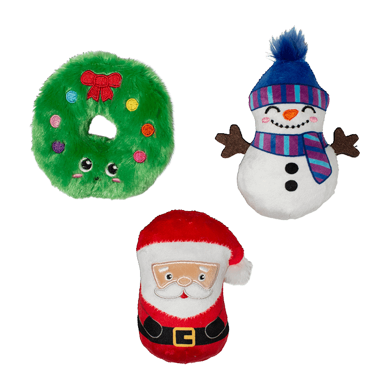 We Have Great Chemis-Tree Mini Dog Toy Set