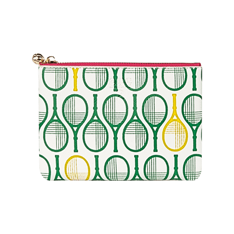 #2 Caren Racket Green Pouch