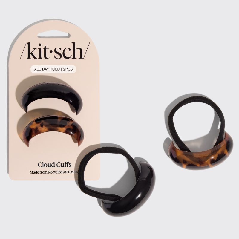 Recycled Plastic Small Cloud Cuffs 2pc Set