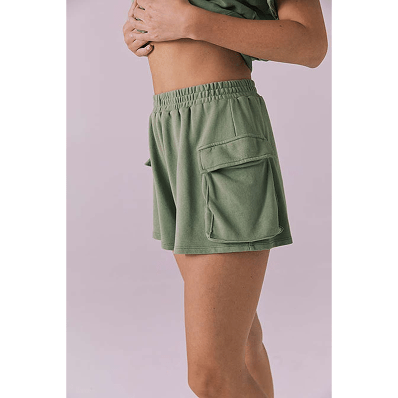 French Cotton Terry Rileyy Shorts