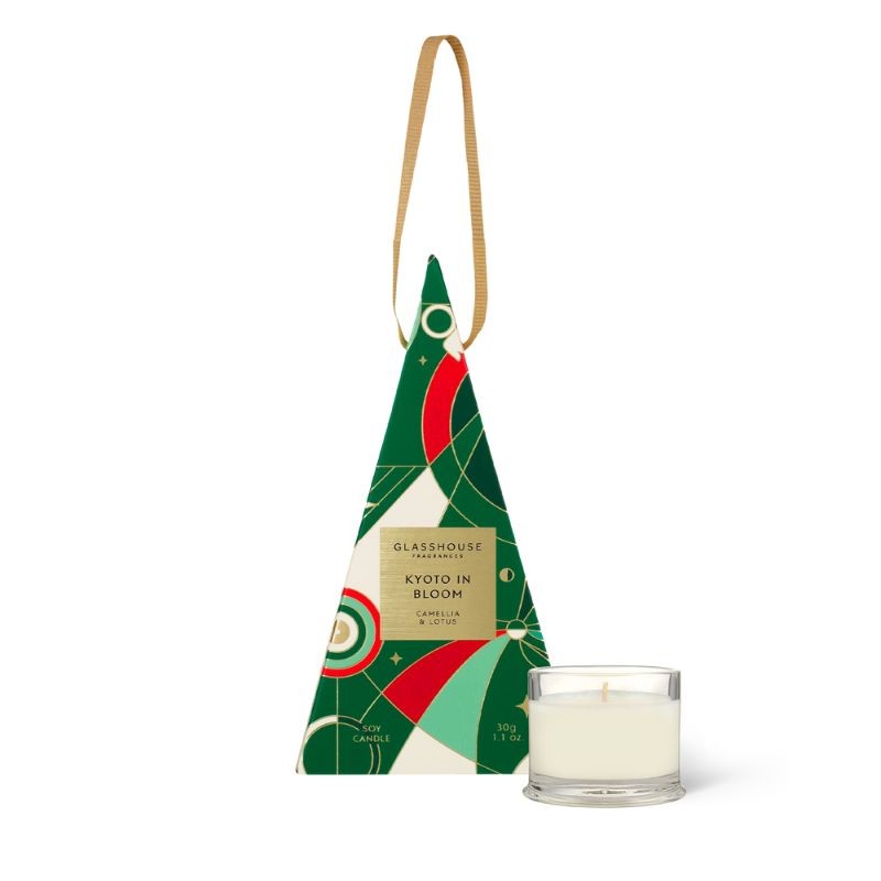 Christmas Bauble Candle - Kyoto In Bloom