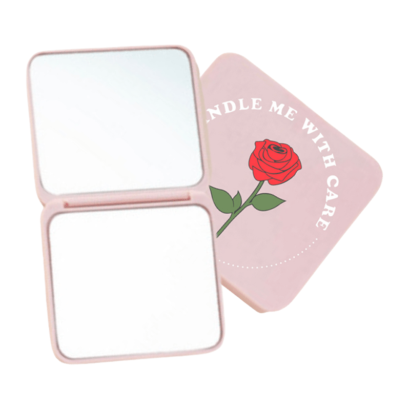 Handle with Care Pocket Mirror