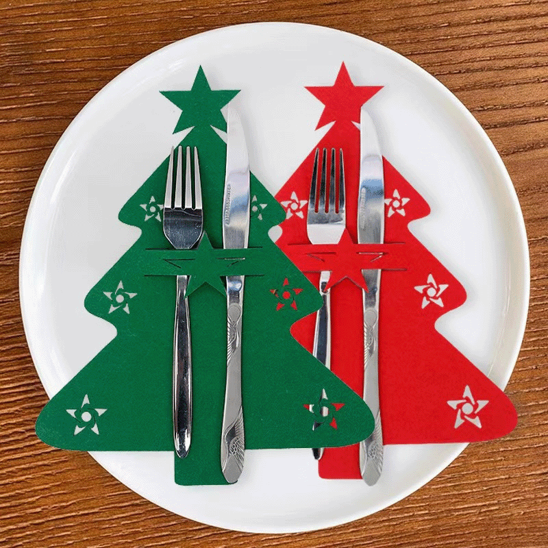 Holiday Felt Tableware Mats (6 Pack)
