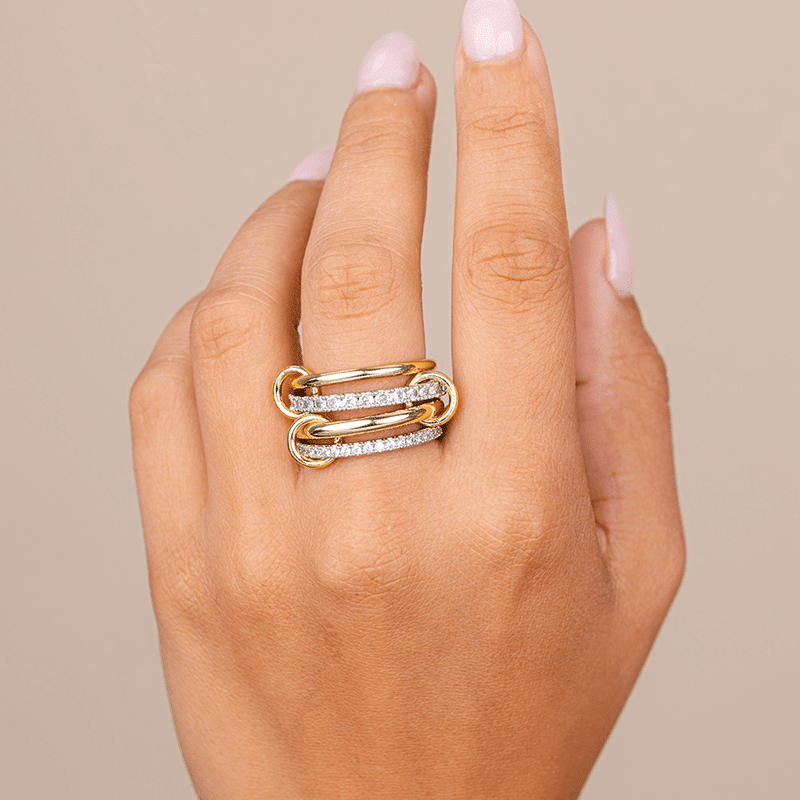 Klara CZ Stacking Ring Set