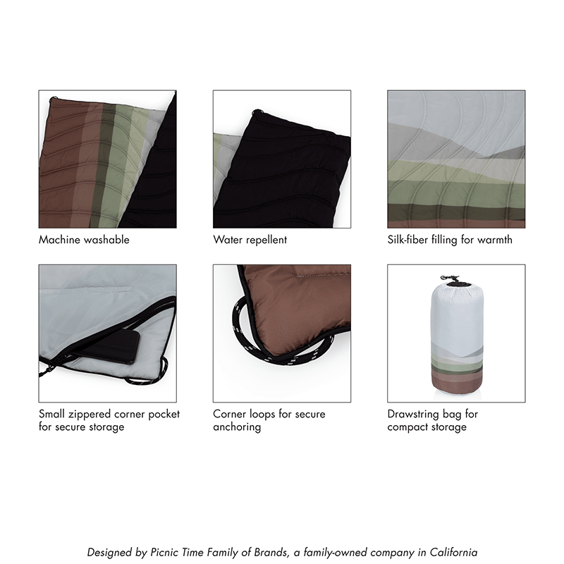 Aura Outdoor Puffer Blanket