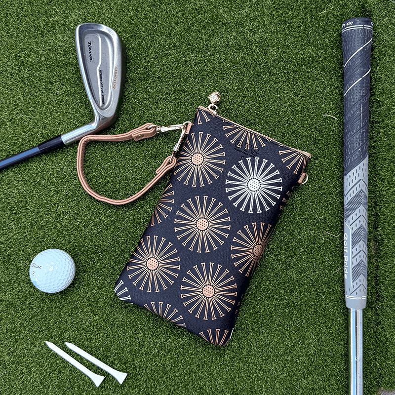 #1 Whitney Tball Black Crossbody