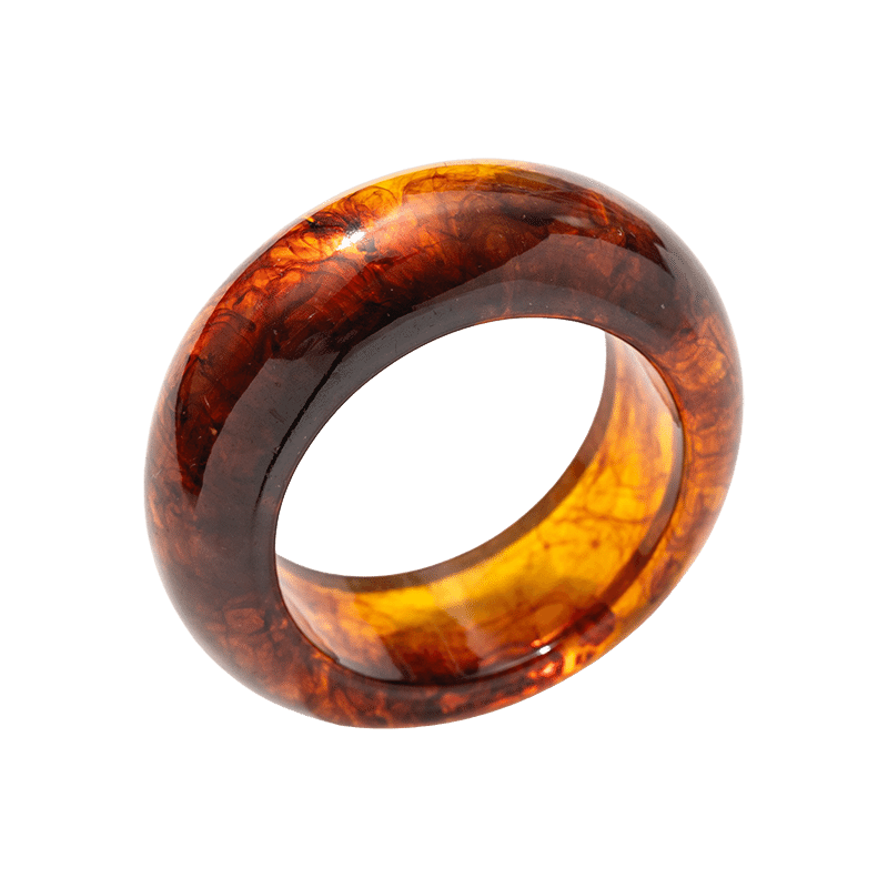 Espresso Bangle Bracelet