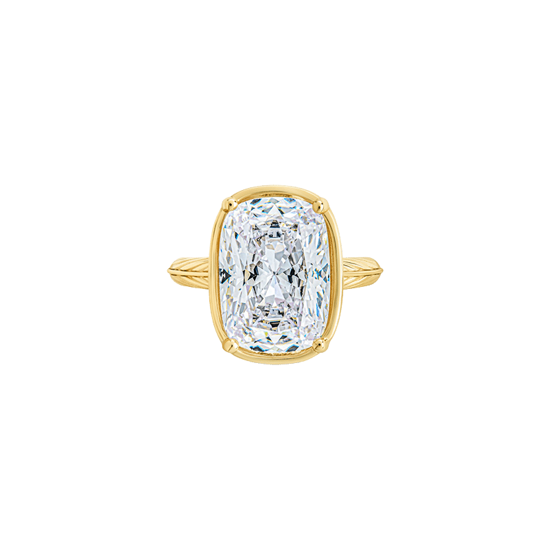 Sterling Silver Elongated Cushion Cocktail Ring