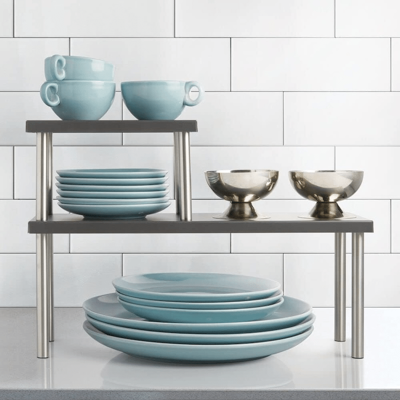 2 Tier Cabinet Organizer Shelf