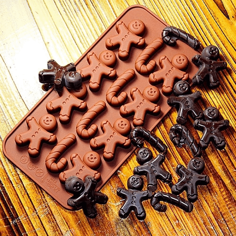 Silicone Christmas Baking Mold (2 Pack)