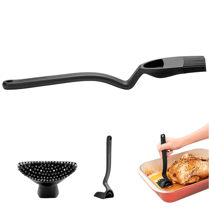 Brizzle - Black Scoop Baste Drizzle Brush