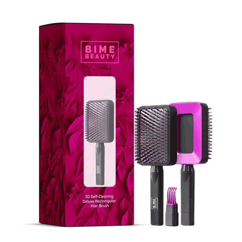 3D Self-Cleaning Hair Brush
